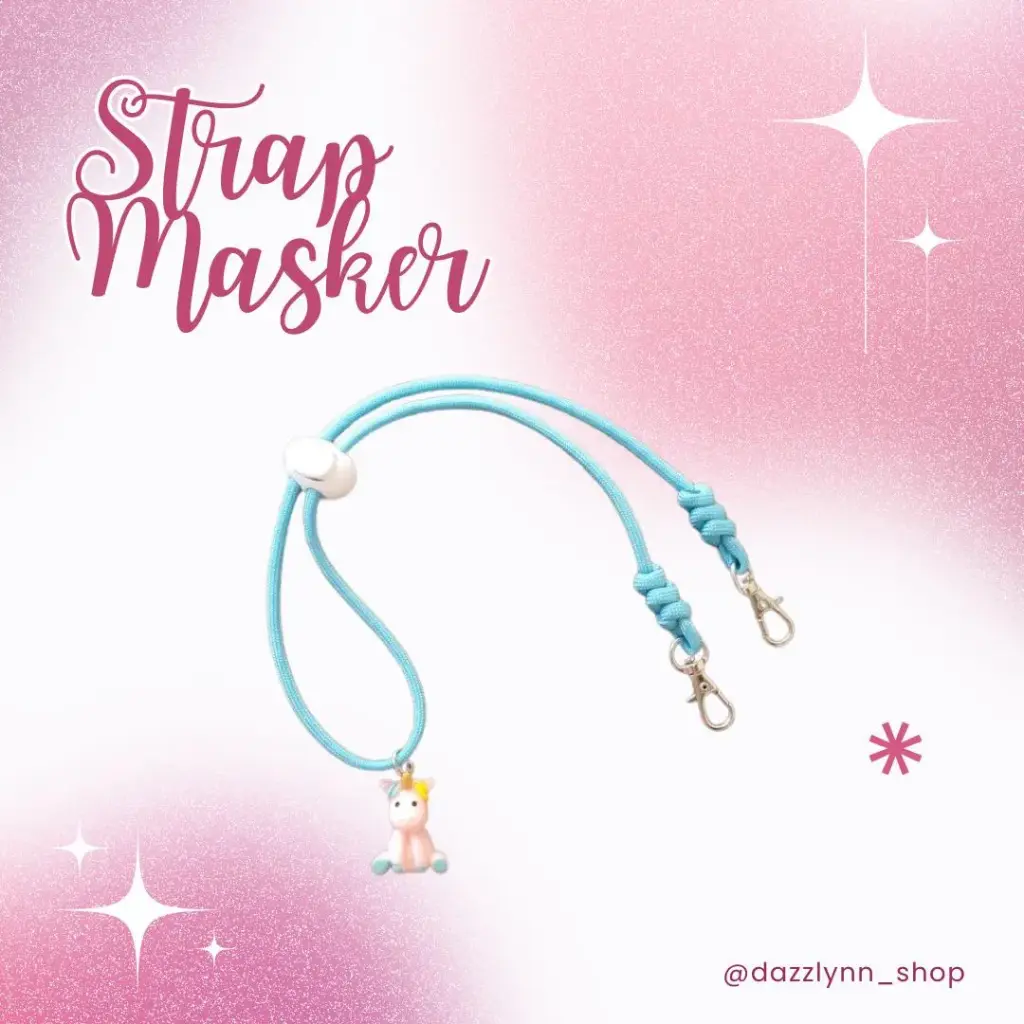 Unicorn Pop Mask Strap