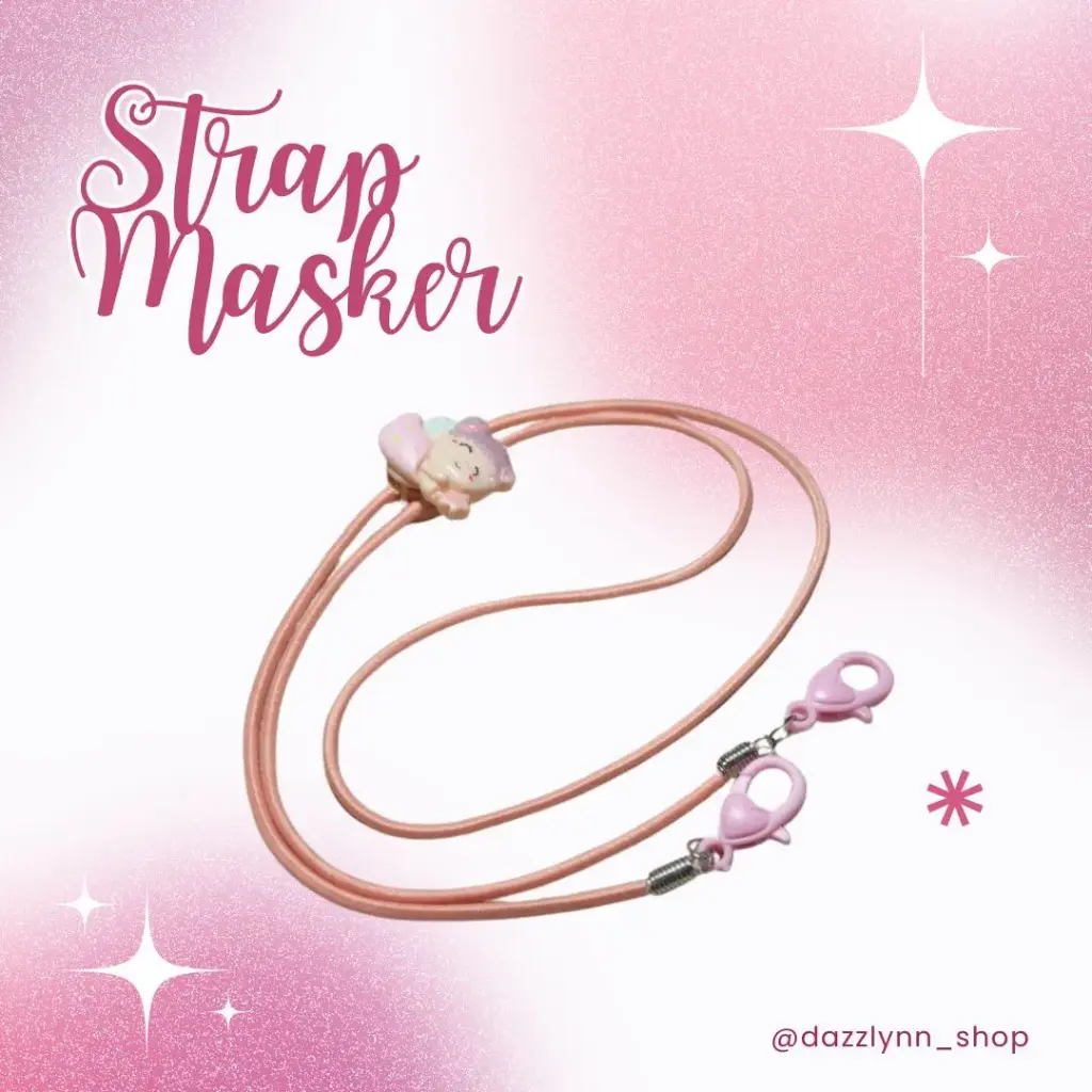 Bear Bubblegum Mask Strap