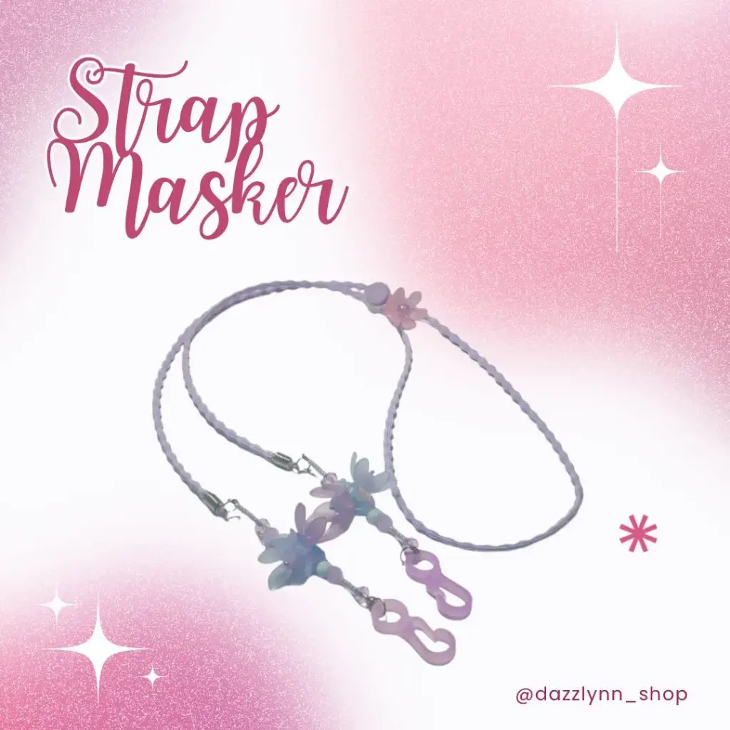Lavender Bloom Mask Strap